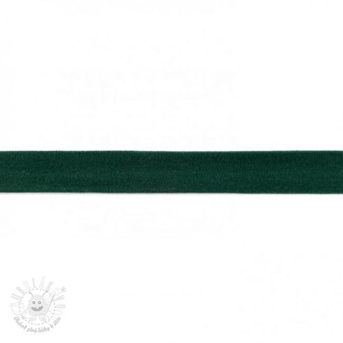 Lemovací prúžok úpletový zelená tmavá Lemovací prúžok úpletový zelená tmavá