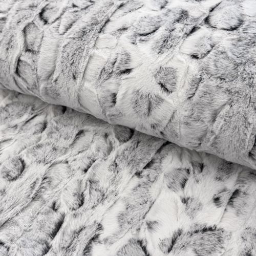 Umelá kožušina Animal skin black