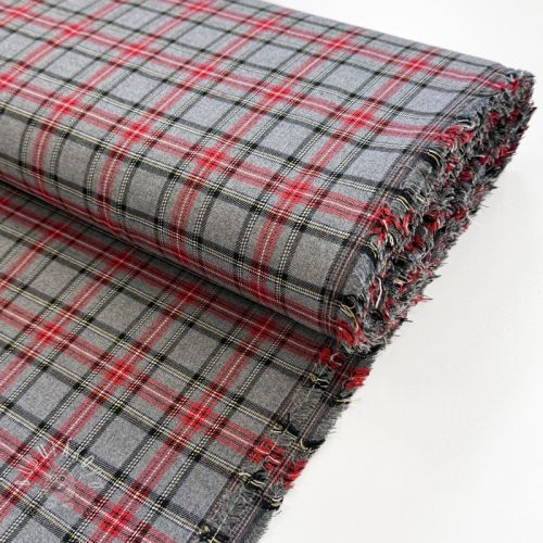 Scottish Check SMALL grey