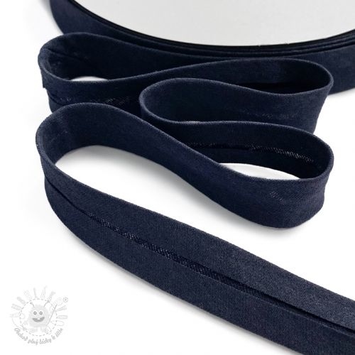 Lemovací prúžok dvojitá gázovina dark marine Lemovací prúžok dvojitá gázovina dark marine