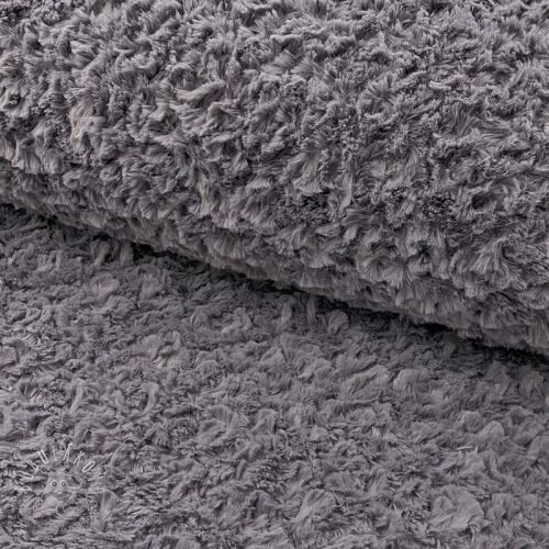 Umelá kožušina Curly grey