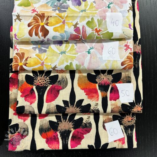 Balík látok ľan s bavlnou 060