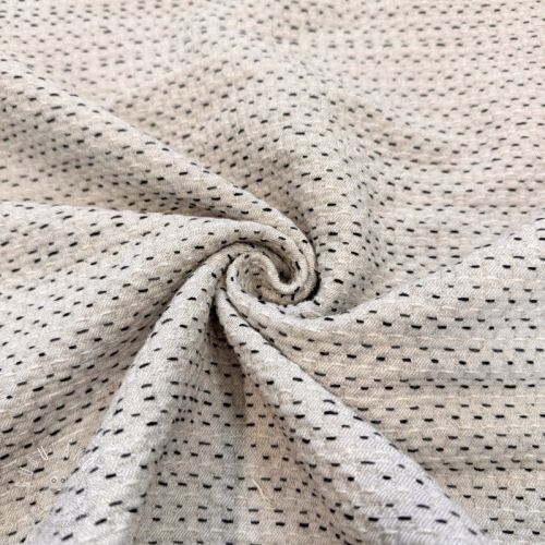 Dekoračná látka PIQUE Khanta ecru