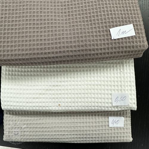 Balík látok bavlna s vaflovou väzbou 199