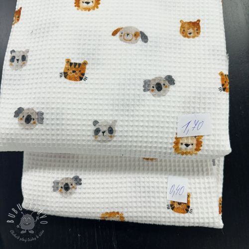 Balík látok bavlna s vaflovou väzbou 206