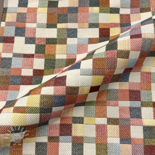 Dekoračná látka GOBELIN PREMIUM Indian Block Tapestry