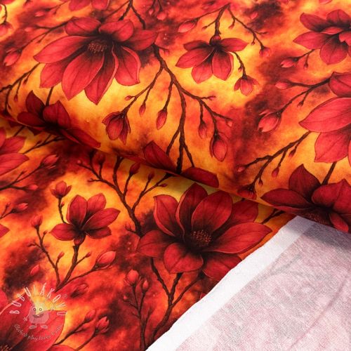 Teplákovina Flower galaxy design A digital print Teplákovina Flower galaxy design A digital print