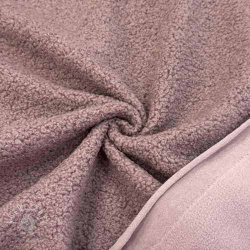 Fleece TEDDY DOUBLE SIDED blush