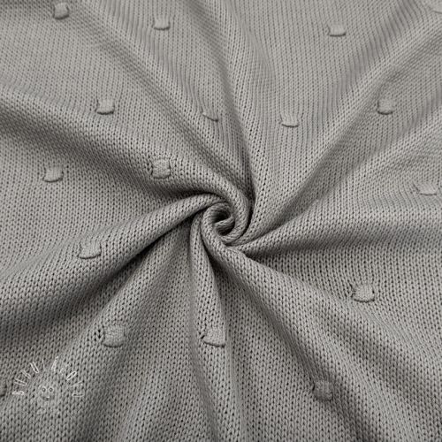 Svetrovina BIG KNIT DOT grey Svetrovina BIG KNIT DOT grey