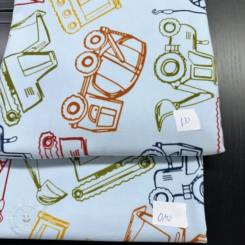 Balík látok teplákovina digital print 0350