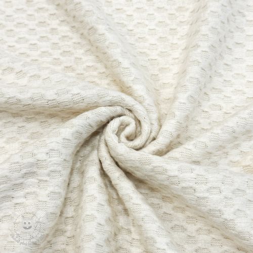 Pletenina Angora honey off white