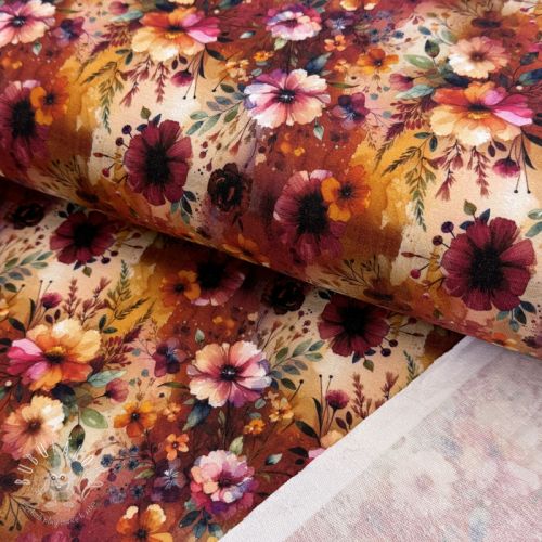 E-shop Teplákovina Beauty flora design A digital print