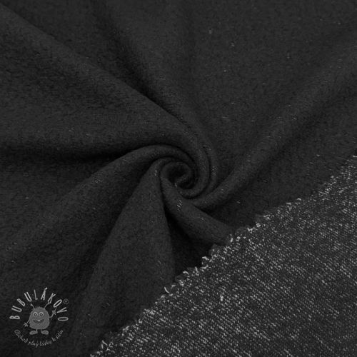 Kabátovina PRATO perfect wool black