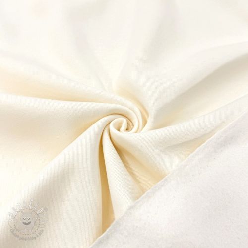 Teplákovina počesaná cream