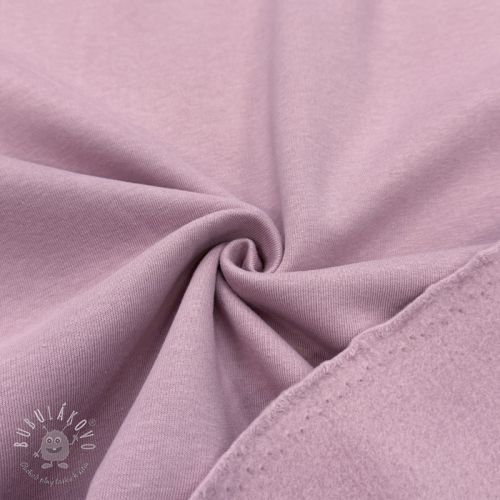 Teplákovina počesaná old pink