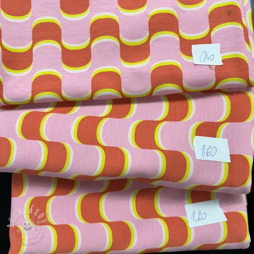 Balík látok teplákovina digital print 0357