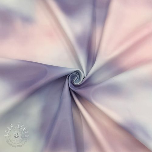 Látka na pršiplášť Abstract pink