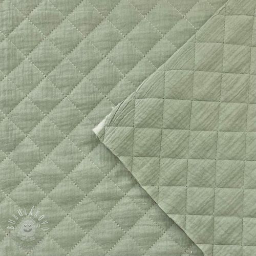 Dvojitá gázovina/mušelín QUILT nile