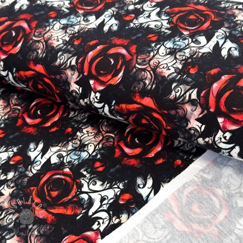 Teplákovina Pixy design C digital print Teplákovina Pixy design C digital print