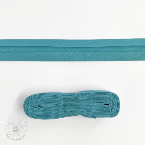 Lemovací prúžok bavlna - 3 m ocean blue Lemovací prúžok bavlna - 3 m ocean blue