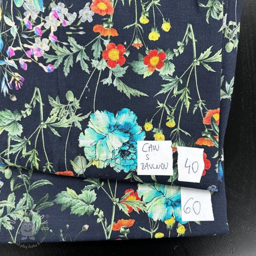 Balík látok bavlna s ľanom 045 Balík látok bavlna s ľanom 045