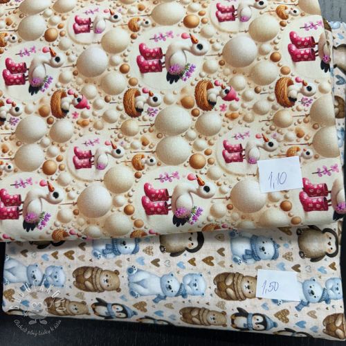 Balík látok úplet digi tlač 2177