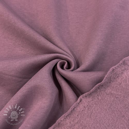 Teplákovina počesaná faded blueberry