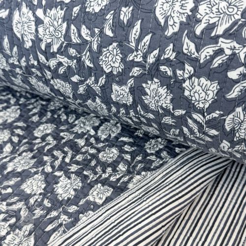 Bavlnená látka QUILT Gange gris
