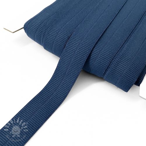 Lemovacia guma matná 20 mm RIB dark blue Lemovacia guma matná 20 mm RIB dark blue