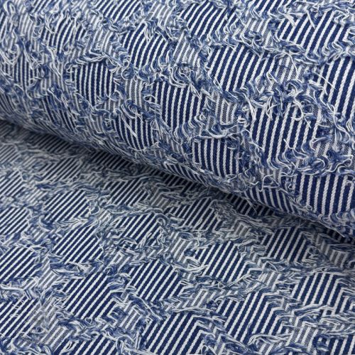 JEANS DENIM Ruffle stripes design B