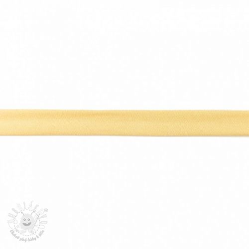 Lemovací prúžok úpletový light yellow Lemovací prúžok úpletový light yellow