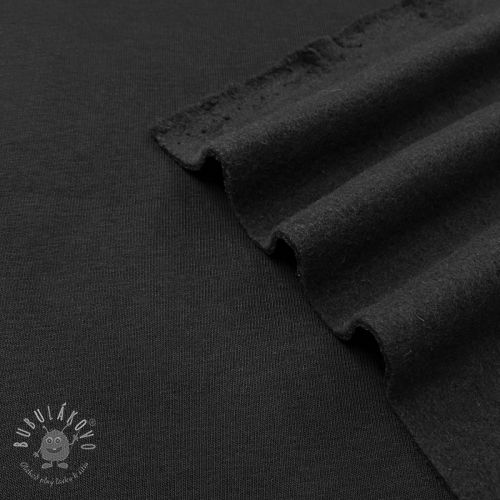 Teplákovina počesaná JOGGING black