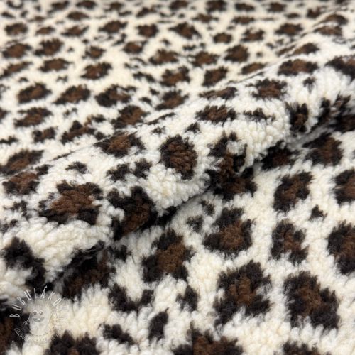 Kabátovina TEDDY Panthera off white