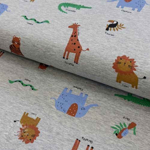 Úplet Safari melange grey