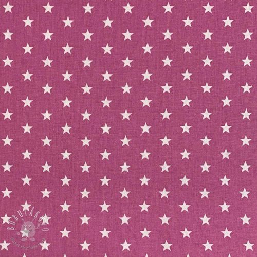 Bavlnená látka Petit stars mauve