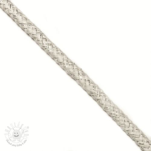 Lurexová šnúra 10 mm cream