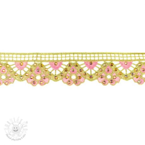 Stuha Diamond pink