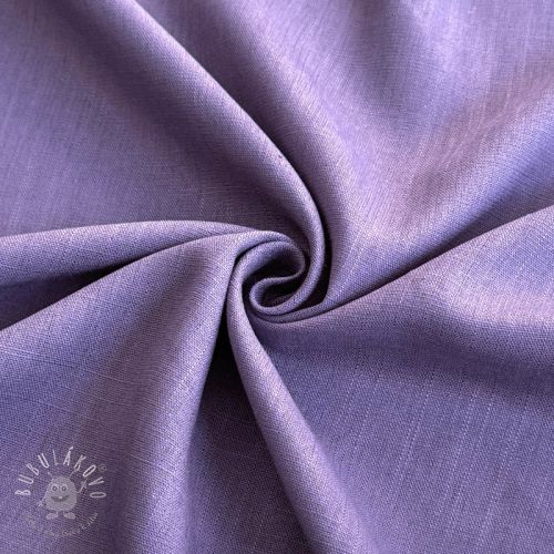 Viskóza s ľanom PREMIUM lavender
