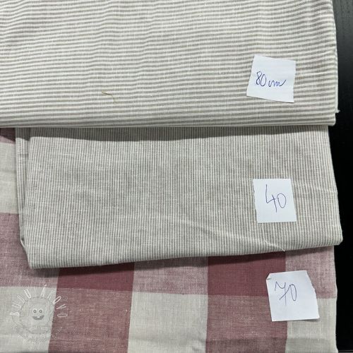 Balík látok ľan s bavlnou 069