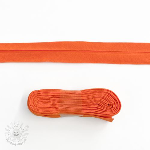 Lemovací prúžok bavlna - 3 m orange Lemovací prúžok bavlna - 3 m orange