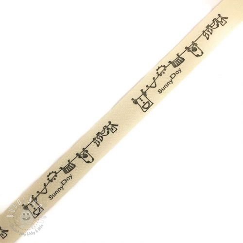 Bavlnená stuha Sunny day Bavlnená stuha Sunny day