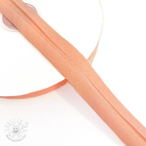 Lemovací prúžok bavlna salmon Lemovací prúžok bavlna salmon