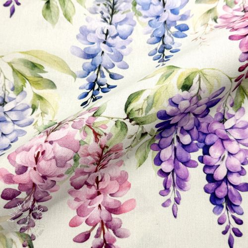 Dekoračná látka Serene Wisteria Charm digital print