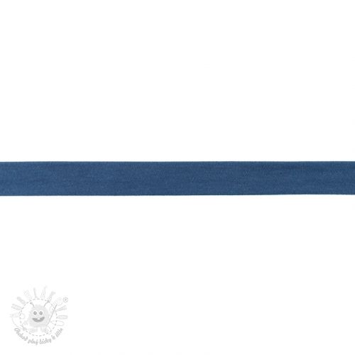 Lemovací prúžok úpletový jeans Lemovací prúžok úpletový jeans