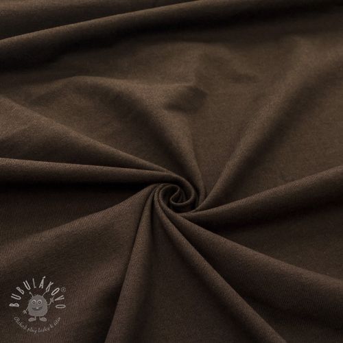Úplet bavlna dark mocha