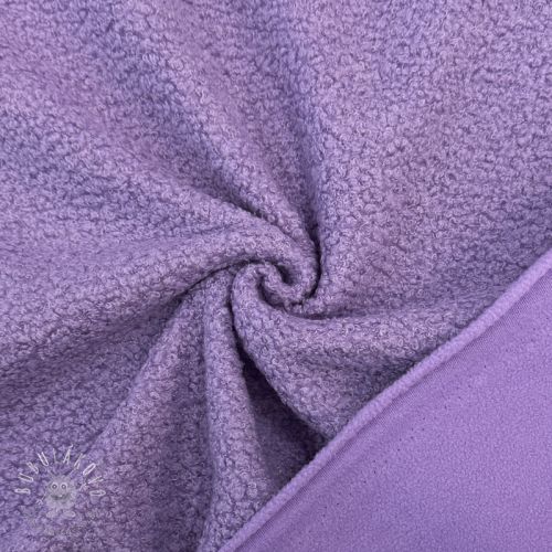 Fleece TEDDY DOUBLE SIDED lilac