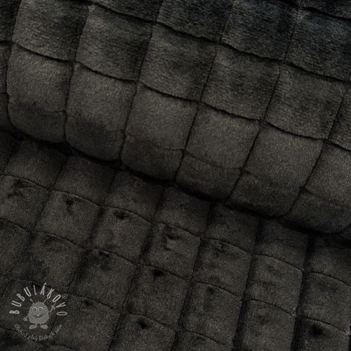 Umelá kožušina Block black