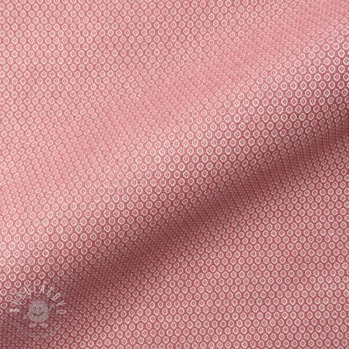 Dekoračná látka DOBBY Coloured Dot blush