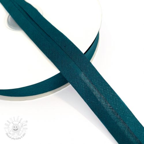 Lemovací prúžok bavlna petrol Lemovací prúžok bavlna petrol