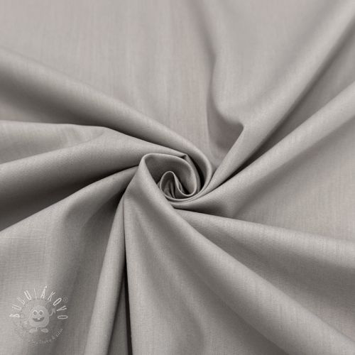 Bavlnená látka s viskózou light grey